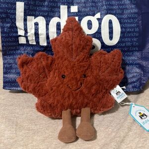 Jellycat Maple Leaf. Brand New with Tags.